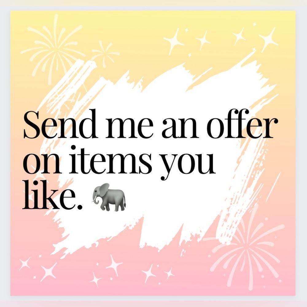 🐘Like. Heart. Send an Offer. 🐘